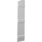 Ekena Millwork Americraft 3-Board (3 Batten) Wood Joined Board-n-Batten Shutters w/ Ellipt Top, ARW401BE311X77PRH ARW401BE311X77PRH - alternate 5